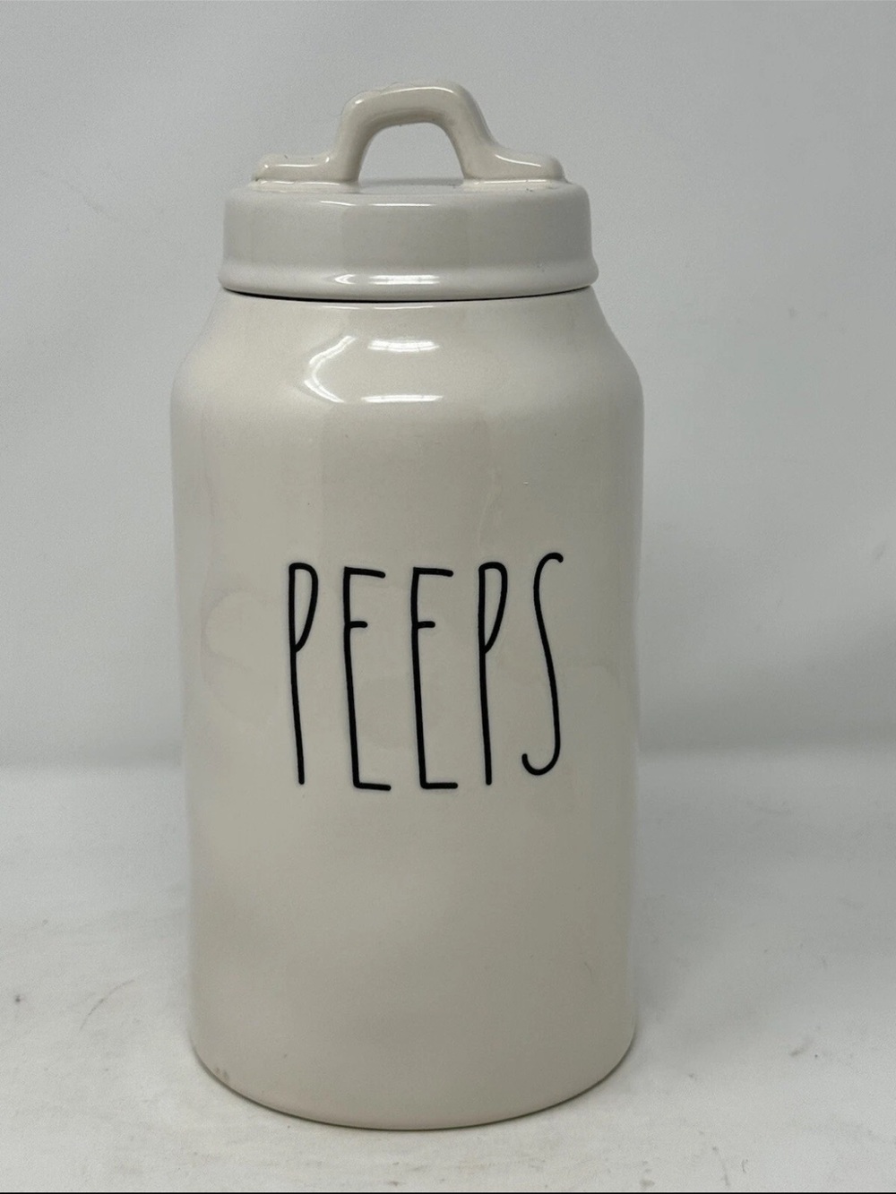 Rae Dunn peeps canister